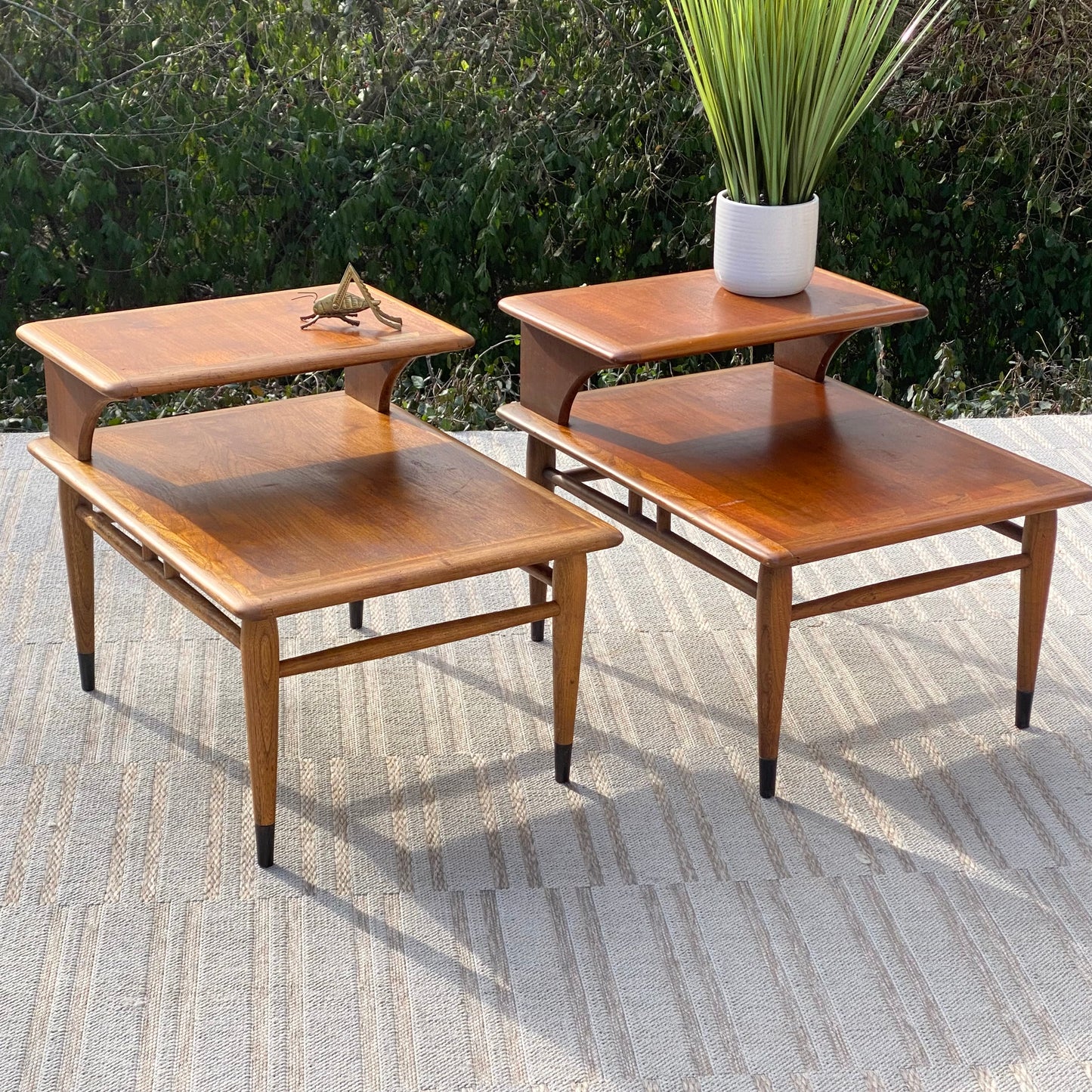 Vintage MCM Lane Acclaim Side Tables