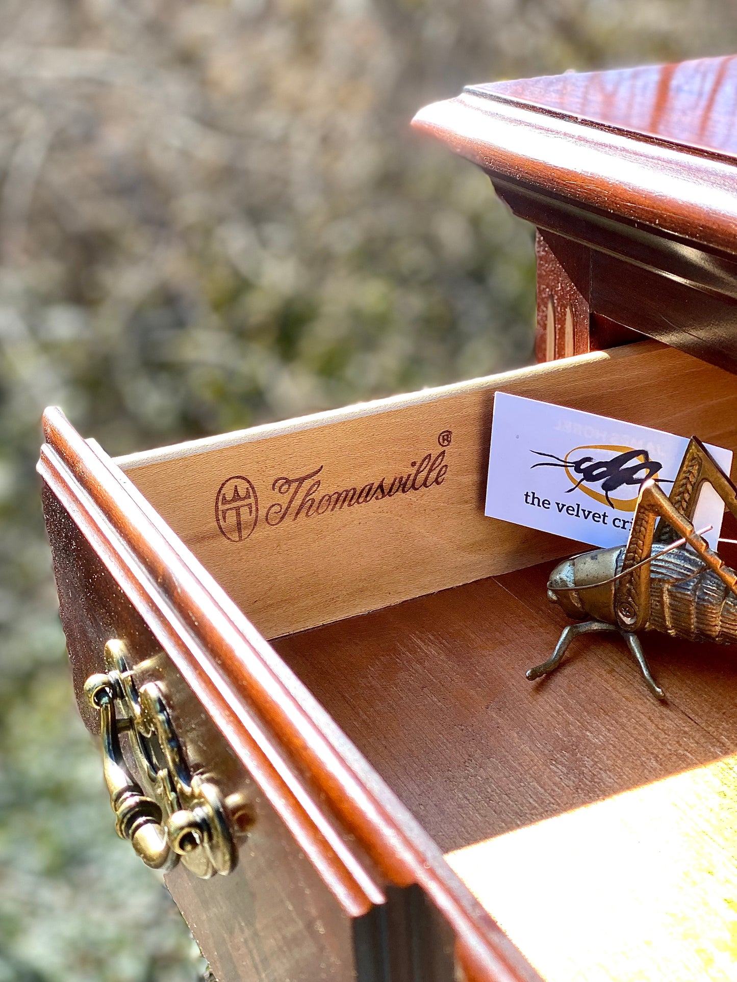 Vintage Thomasville Wooden 7 Drawer Dresser