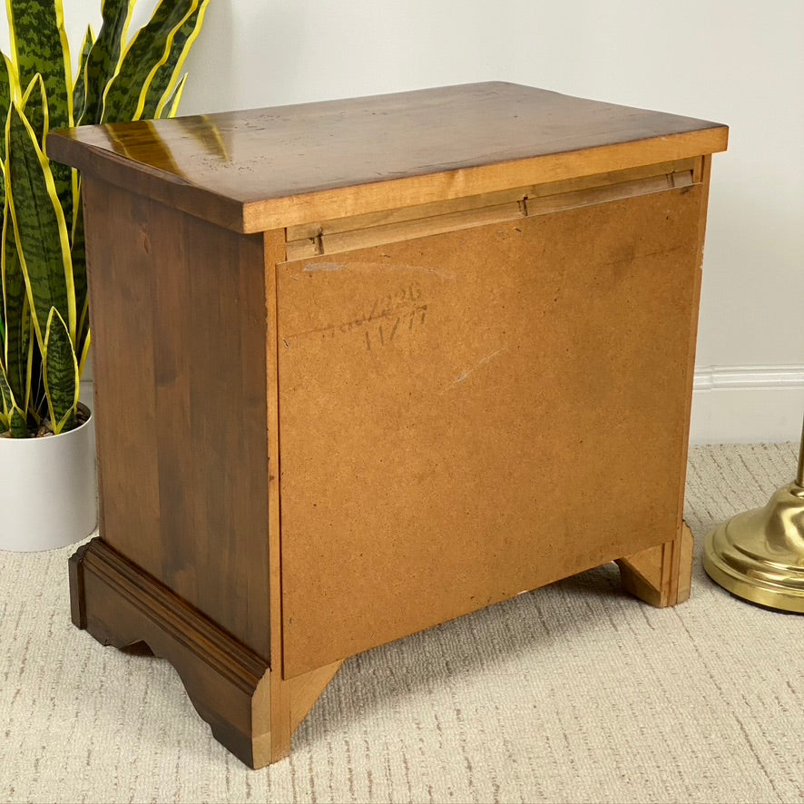 Vintage Wooden Side Table Night Stand