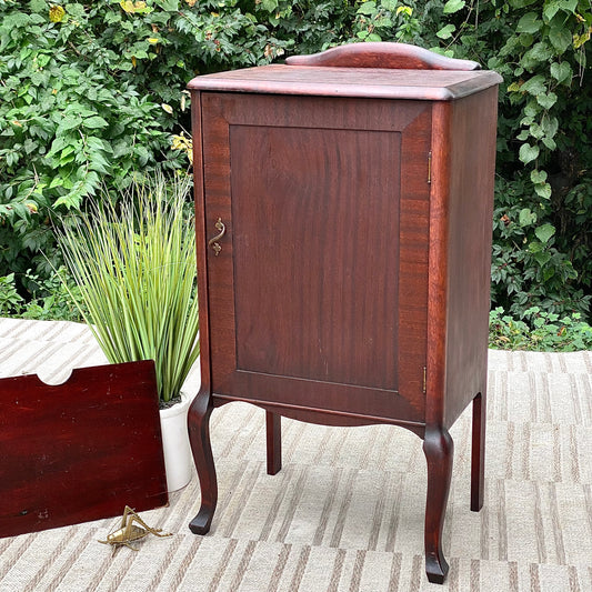 Vintage Mahogany Floor Cabinet
