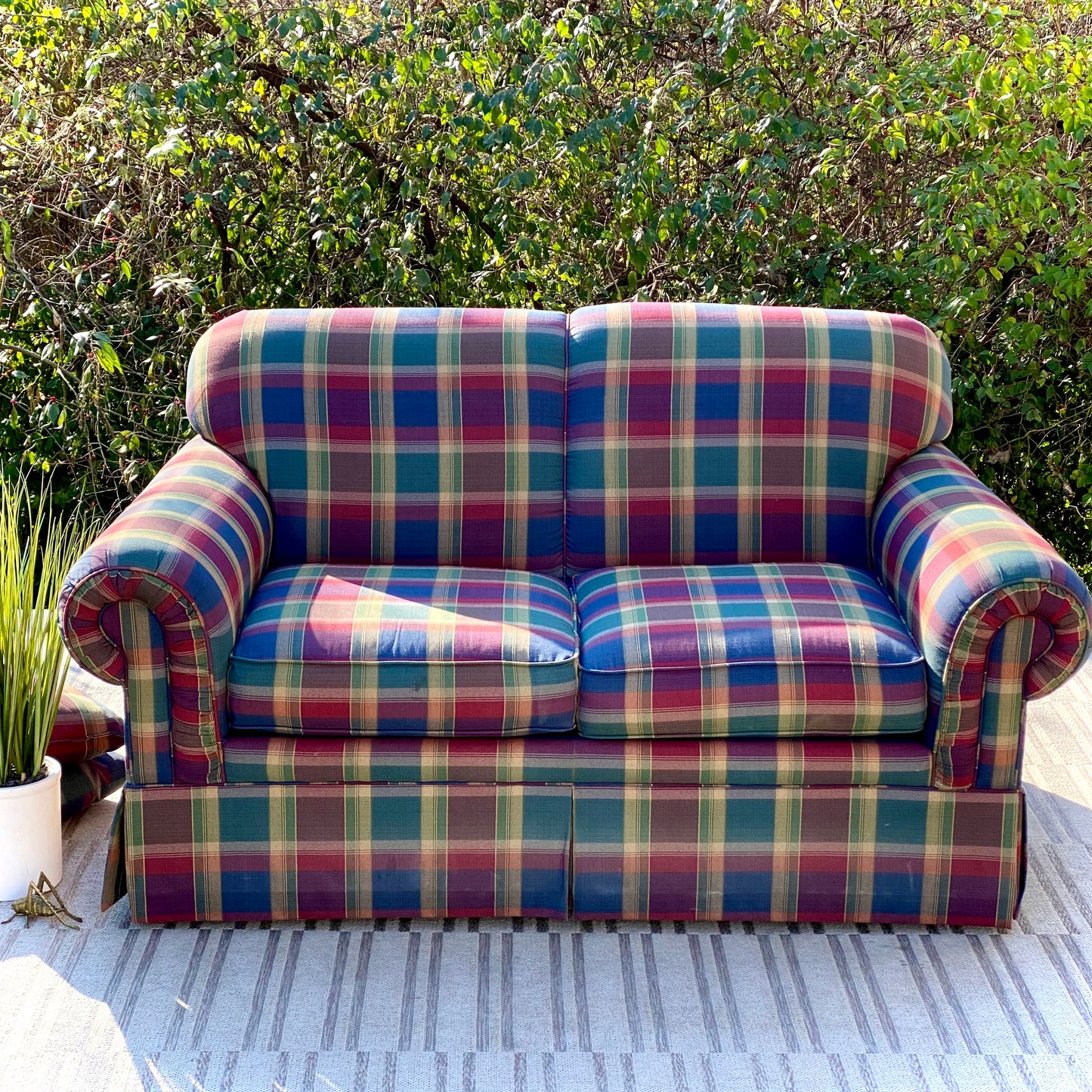 Vintage La-Z-Boy Upholstered Loveseat