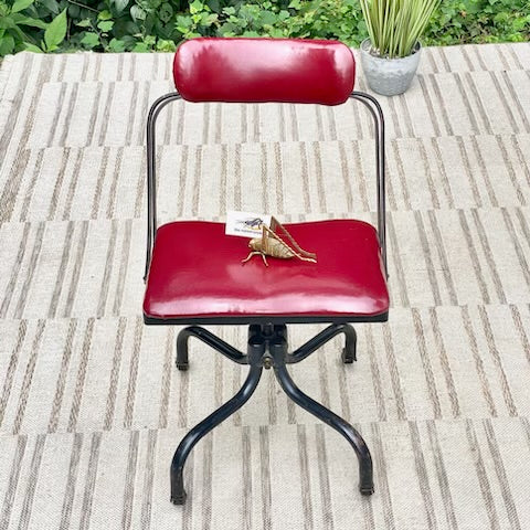 Vintage Fritz & Cross Industrial Metal Chair