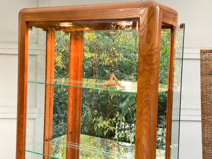 Wooden Lighted Display Case