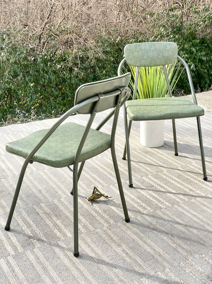Vintage Pair of Cosco Folding Chairs