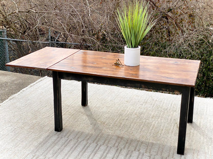 Nice Wooden Canadel Distressed Dining Table