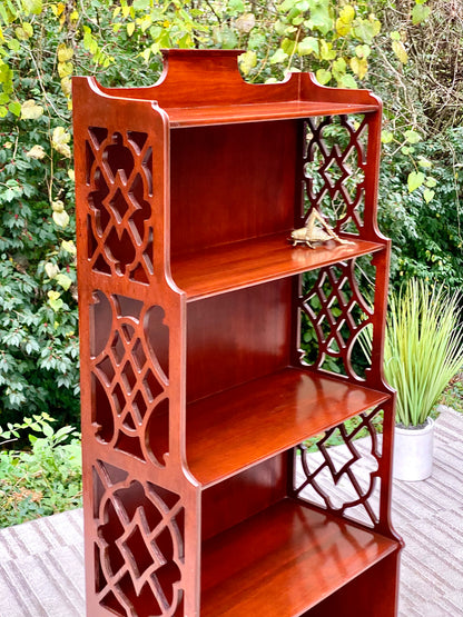 Vintage Wooden Butler Display Rack