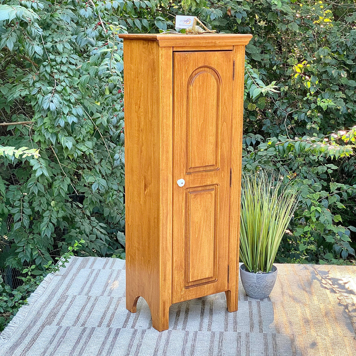 Nice Wooden 3 Shelf Pantry Cabinet