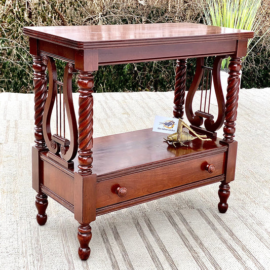 Vintage Wooden Side Table