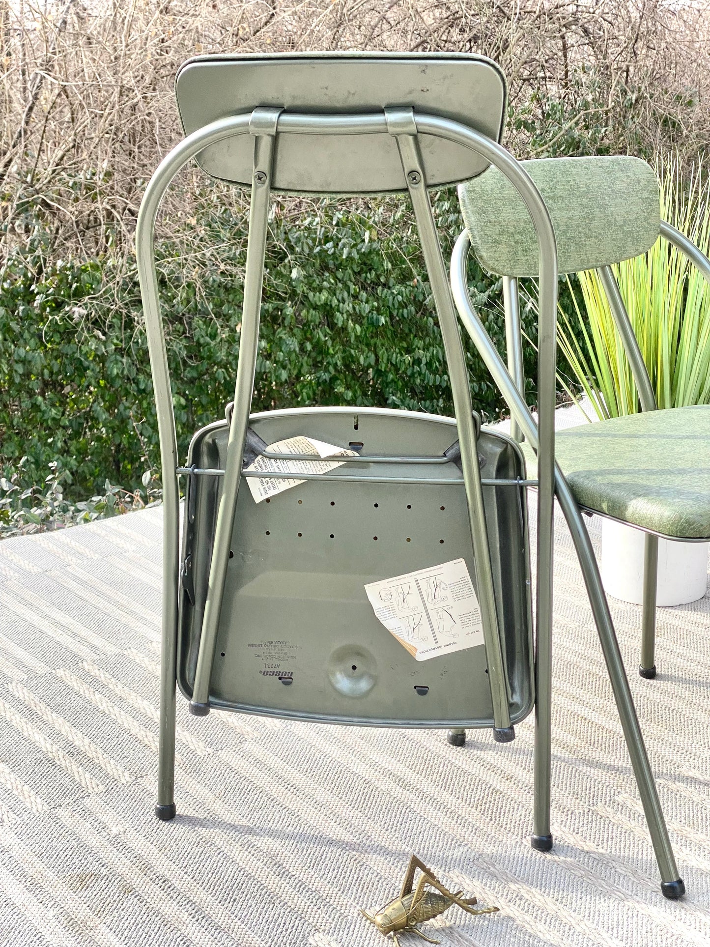 Vintage Pair of Cosco Folding Chairs