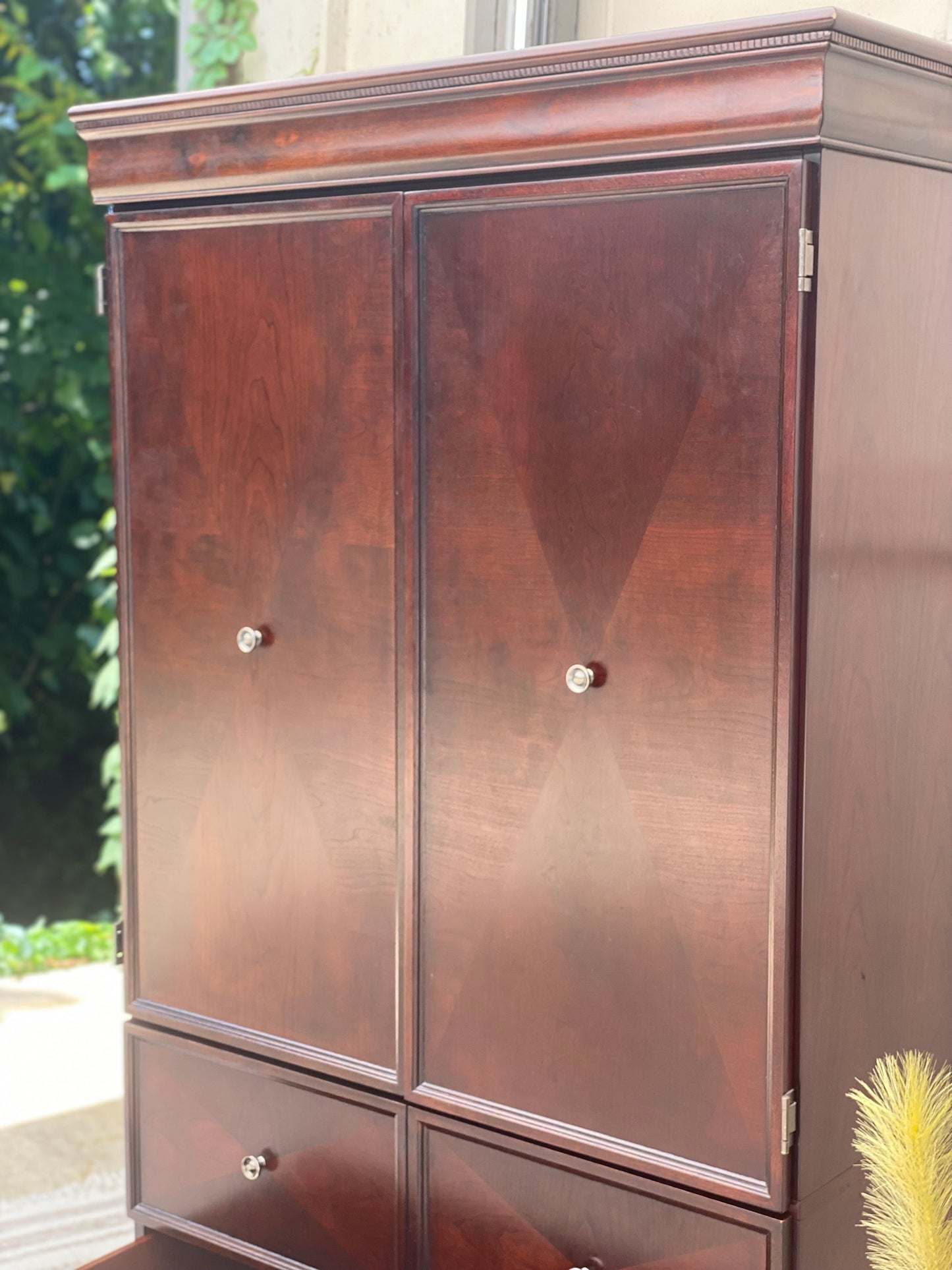 Modern Wooden Armoire Cabinet