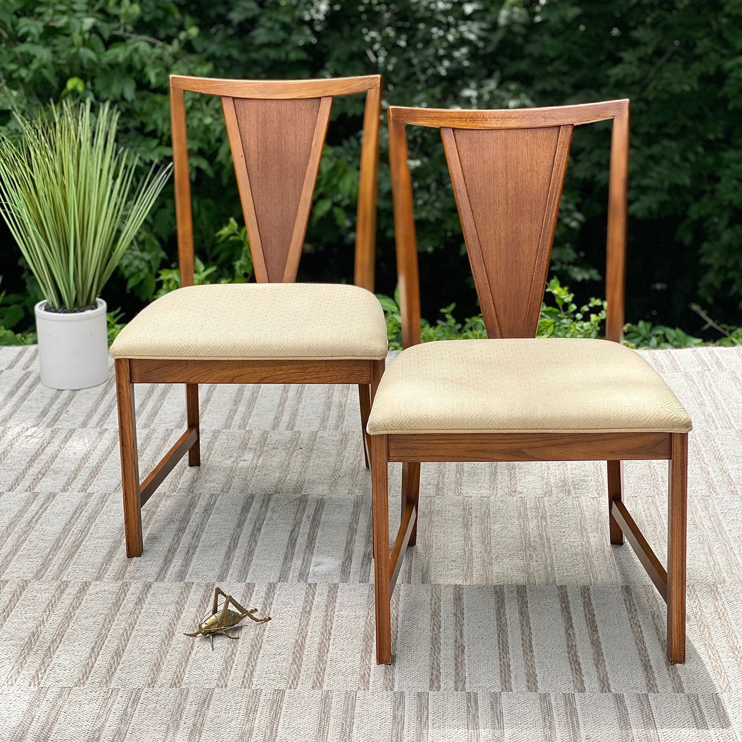 Vintage Pair of MCM Chairs
