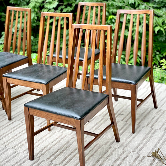 Set of 6 Vintage MCM Dining Chairs