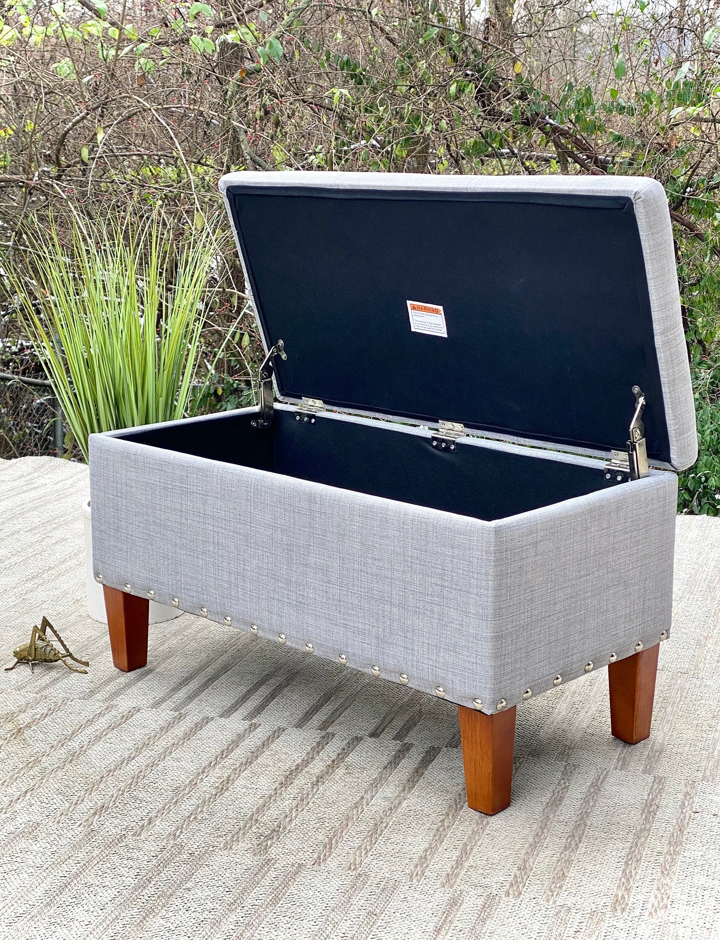 Nice Upholstered Storage Bench Seat