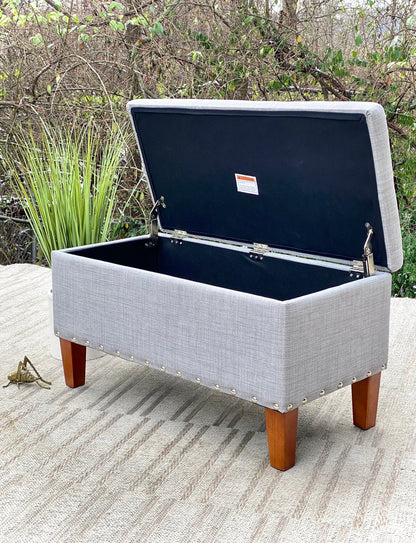 Nice Upholstered Storage Bench Seat