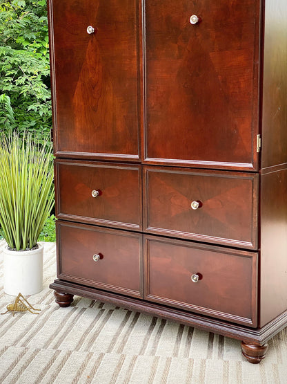 Nice Wooden Storage Armoire Cabinet