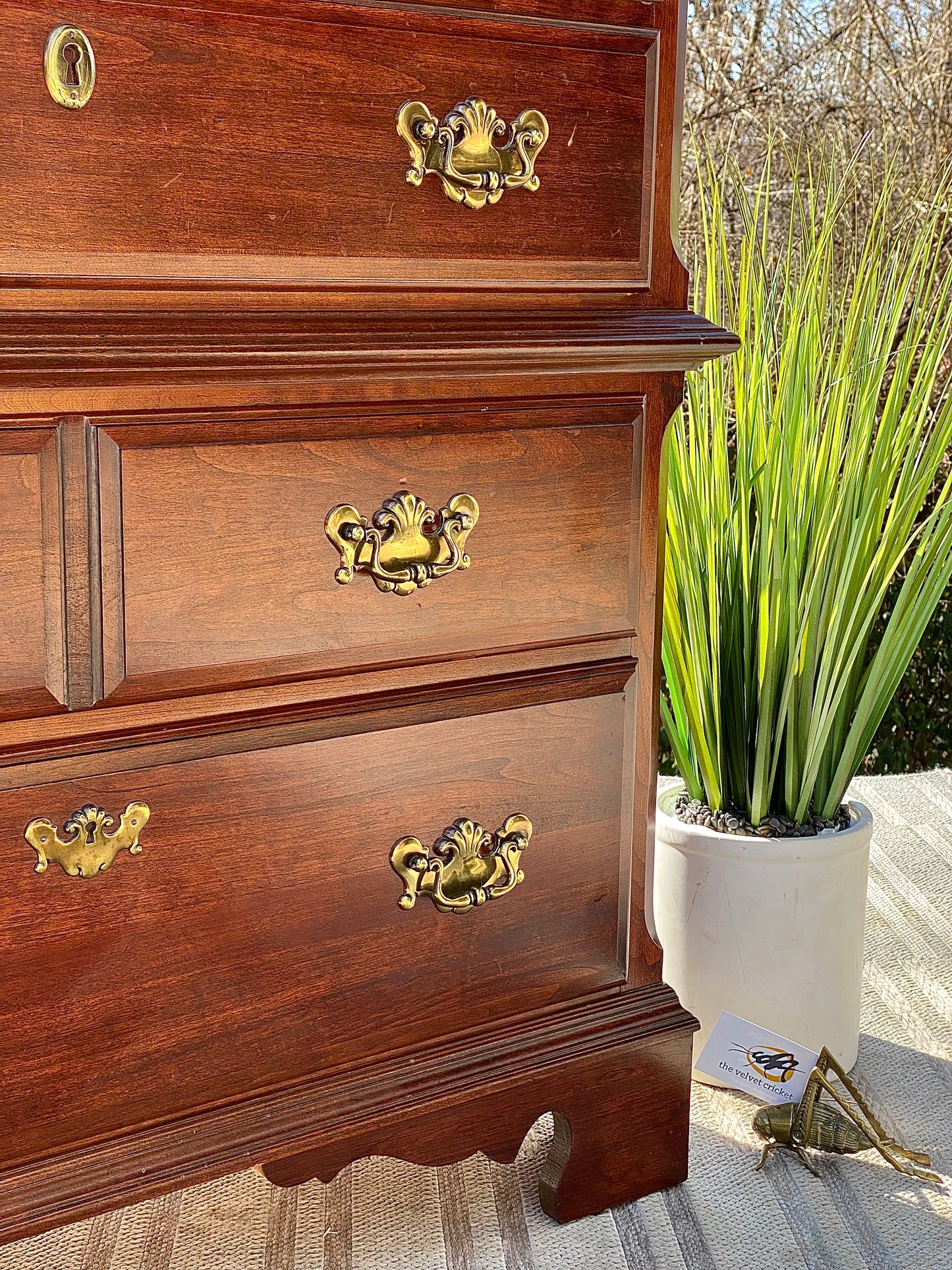 Beautiful Pennsylvania House Wooden 6 Drawer Dresser