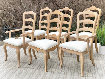 Set of 6 Stanley Upholstered Dining Chairs