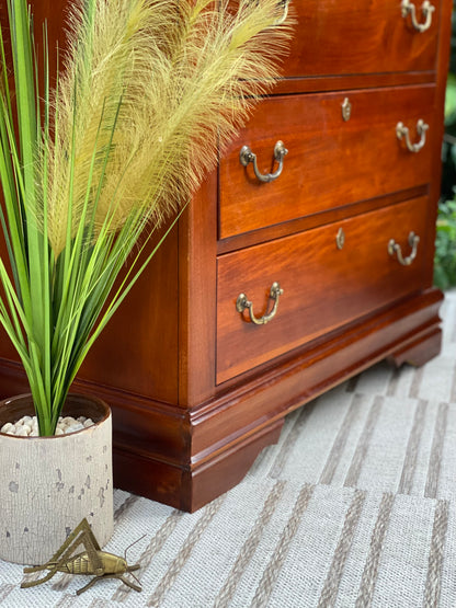 Modern Wooden 5 Drawer Dresser