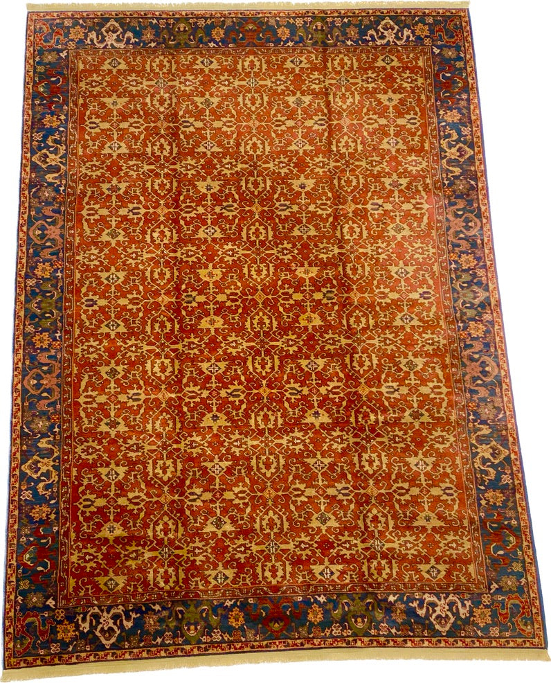 Vintage Karastan Oushak Wool Area Rug 8'3" X 11'7"