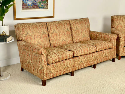 Vintage Upholstered Couch Sofa