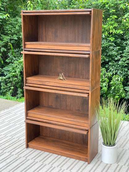 Vintage 4 Stack Barrister Bookcase