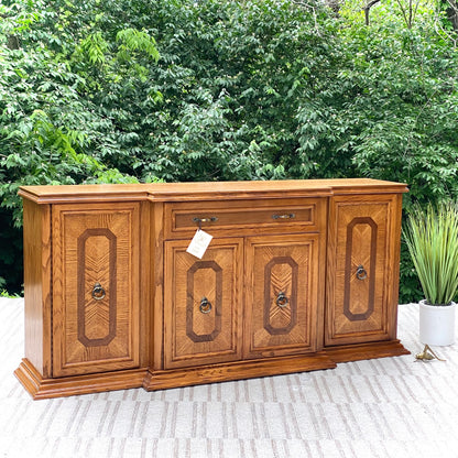 Arcese Brothers Wooden Sideboard Credenza