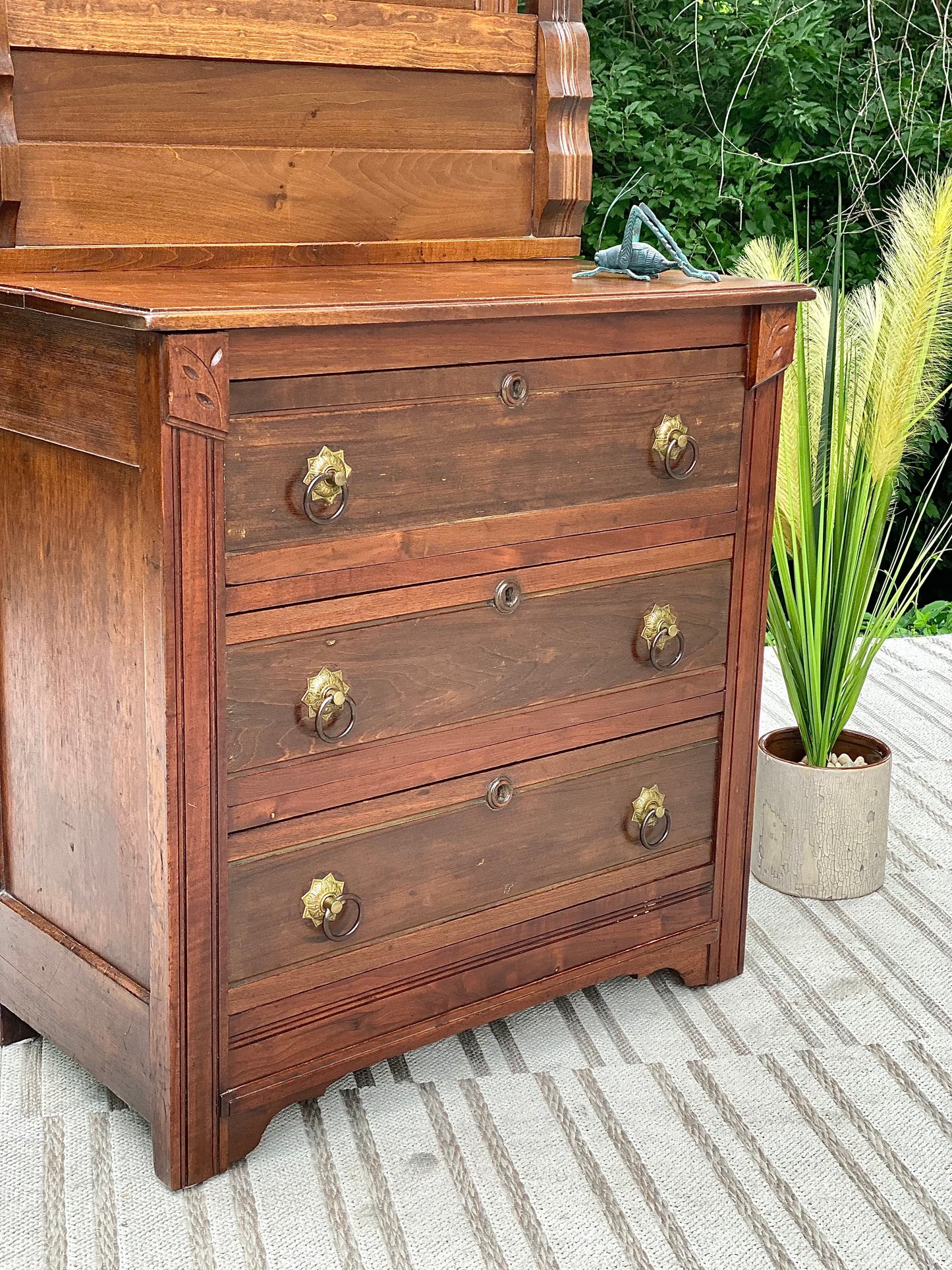 Vintage Eastlake Mirrored Dresser
