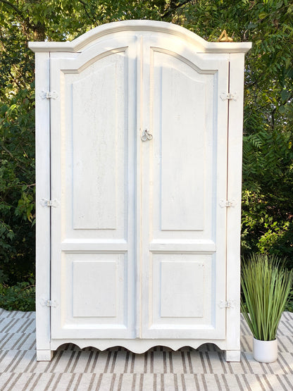 Vintage White Pine Cabinet