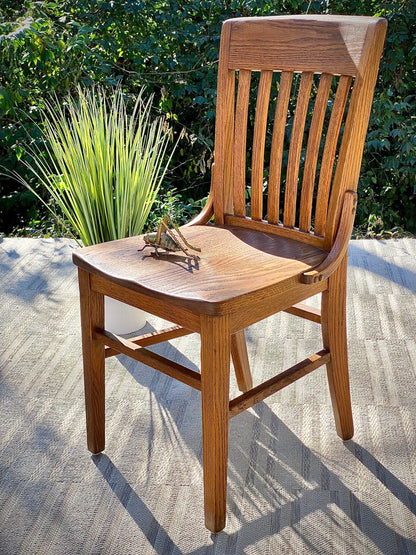 Vintage Oak Desk Chair