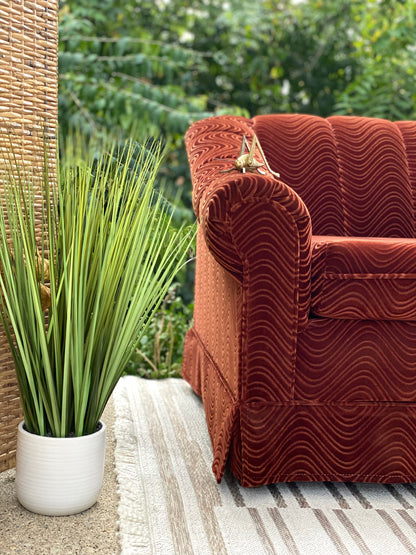 Vintage Swirl Raisin Loveseat