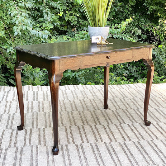 Vintage Wooden Single Drawer Hallway Table