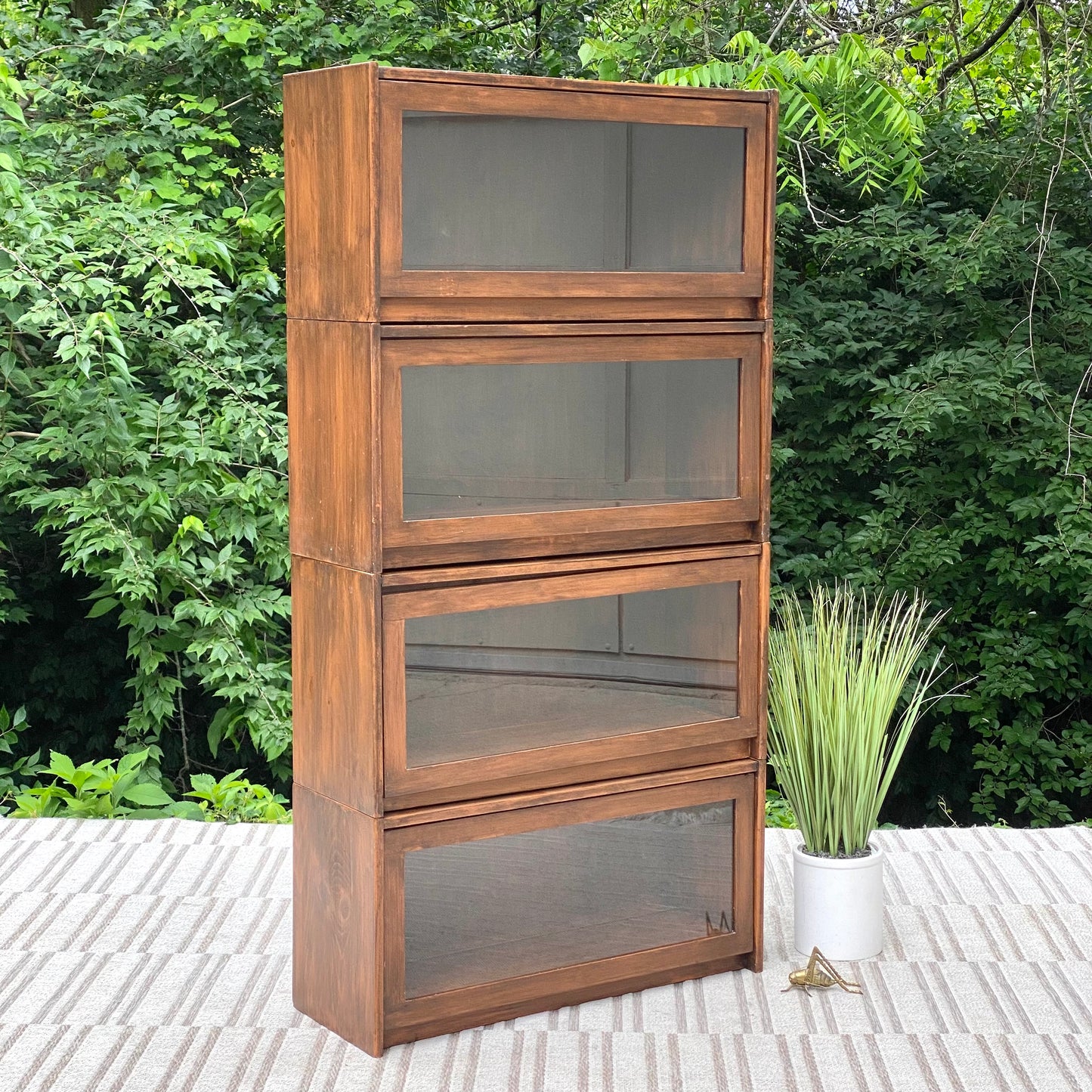 Vintage 4 Stack Barrister Bookcase