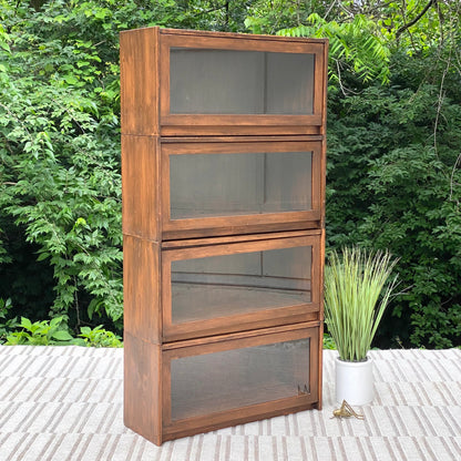 Vintage 4 Stack Barrister Bookcase