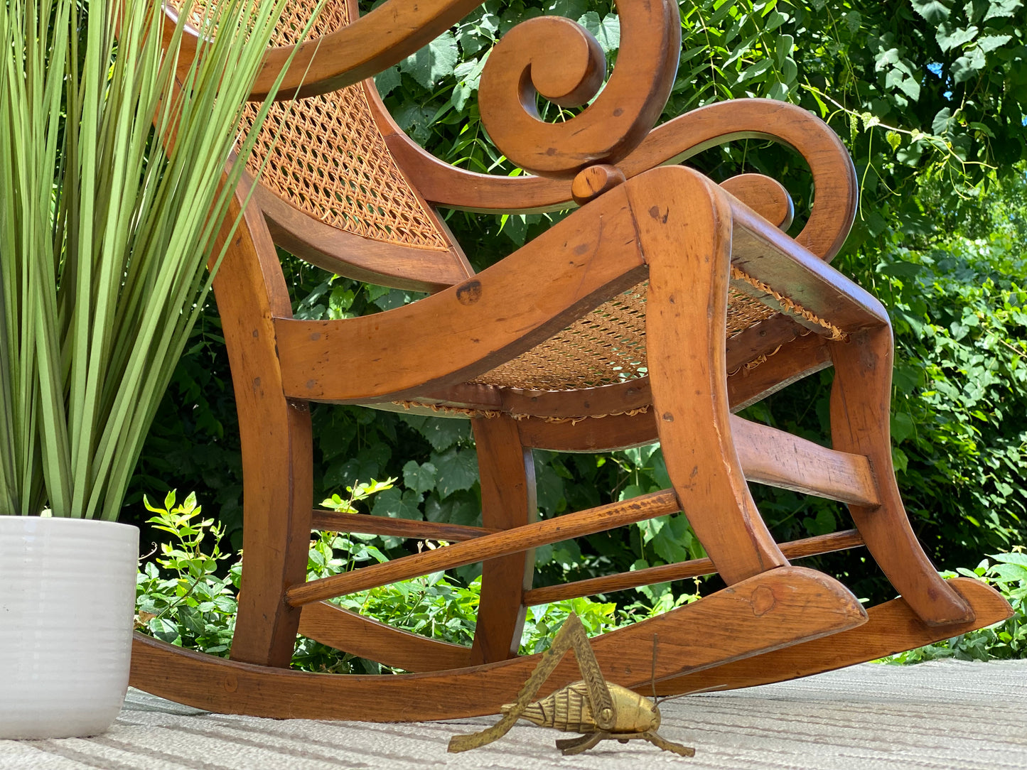 Vintage Wooden Rocking Chair