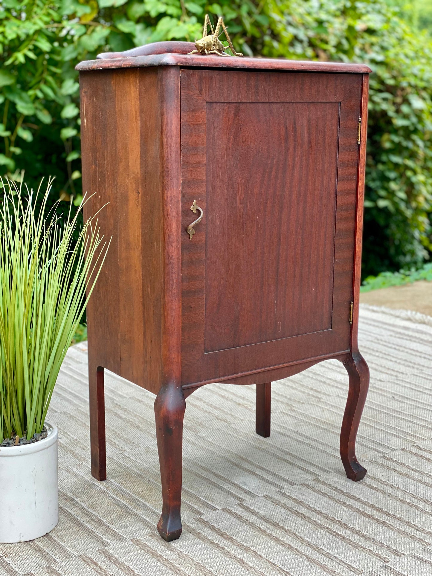 Vintage Mahogany Floor Cabinet