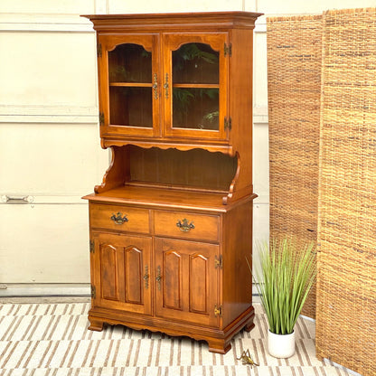 Vintage Haywood Wakefield Wooden Hutch