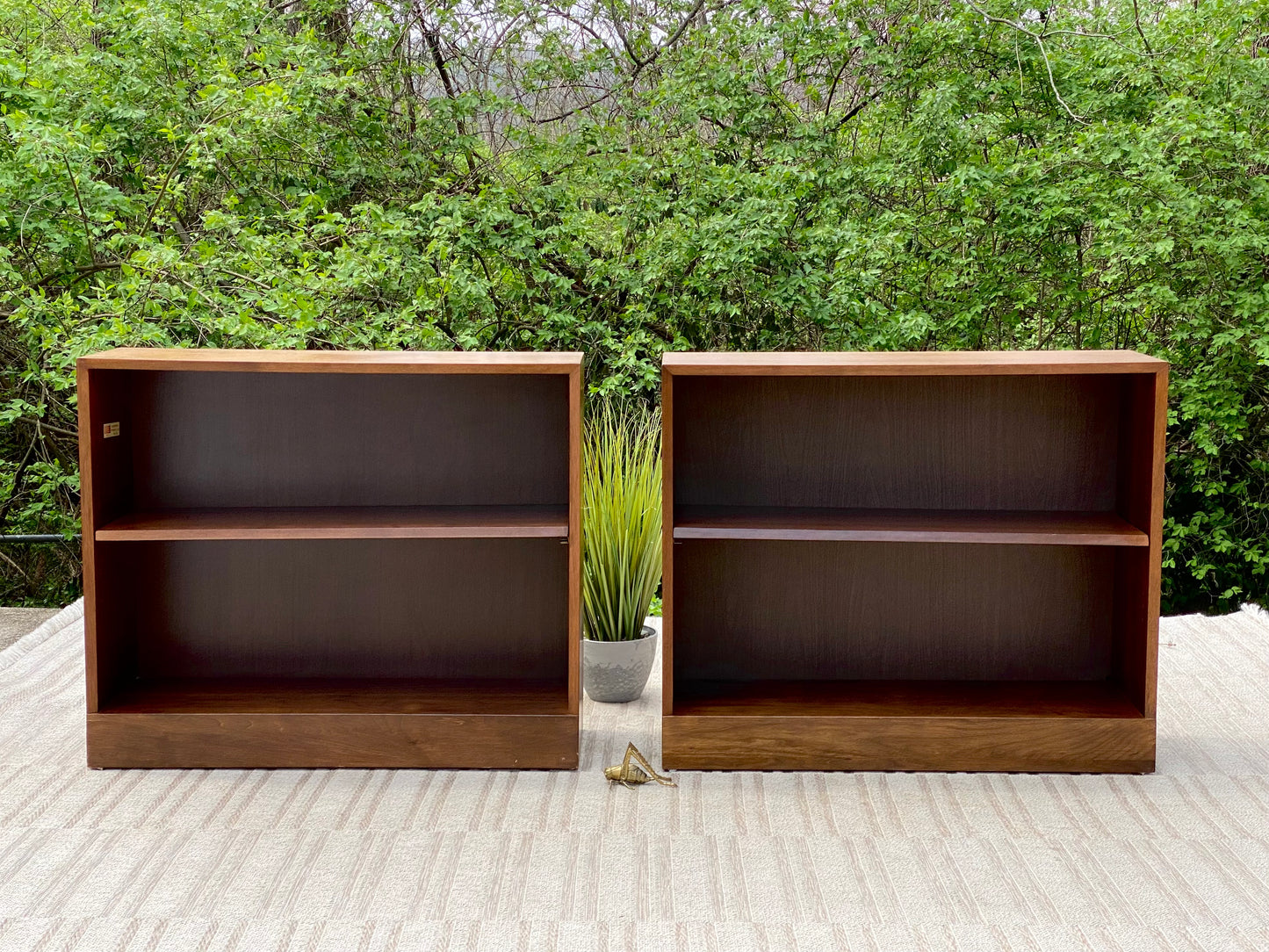 Pair of Vintage Hale Wooden Bookshelves