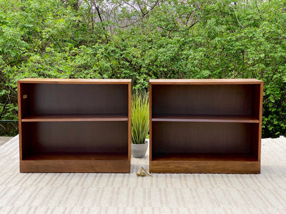 Pair of Vintage Hale Wooden Bookshelves