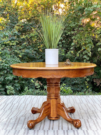 Nice Wooden Extending Dining Table
