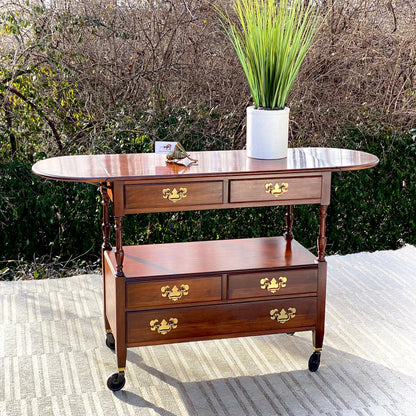 Fine Pennsylvania House Cherry Drop Leaf Server