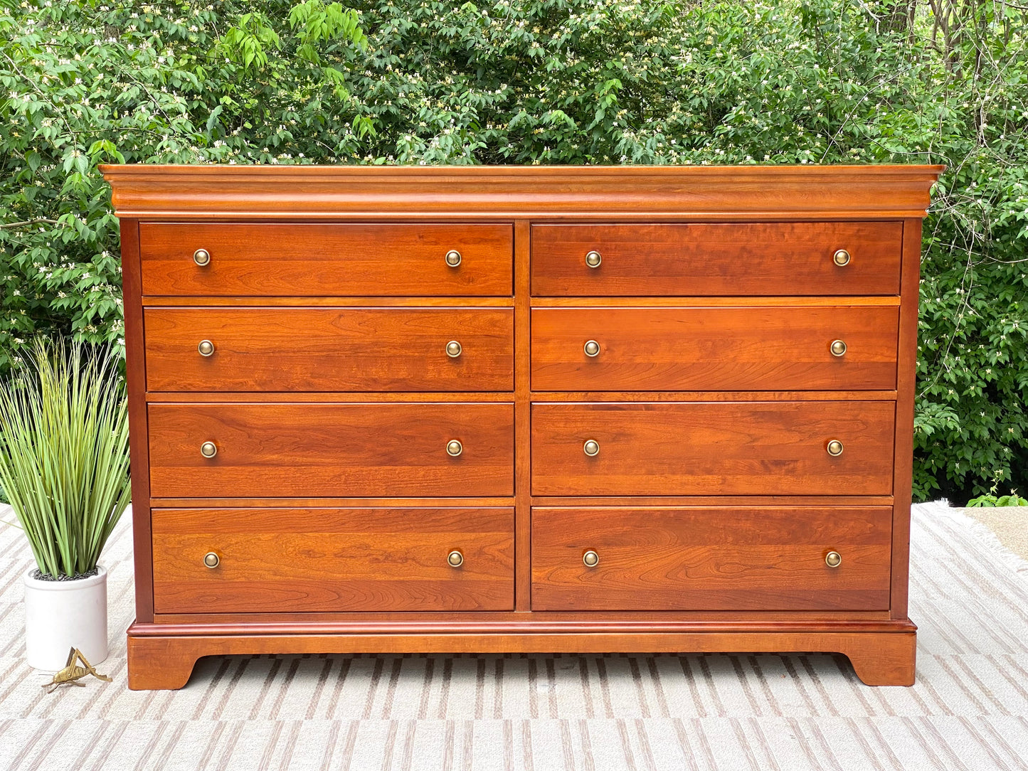Wooden Stanley 8 Drawer Dresser