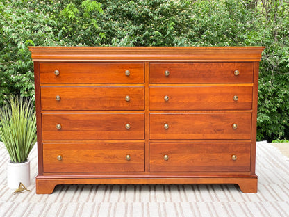 Wooden Stanley 8 Drawer Dresser