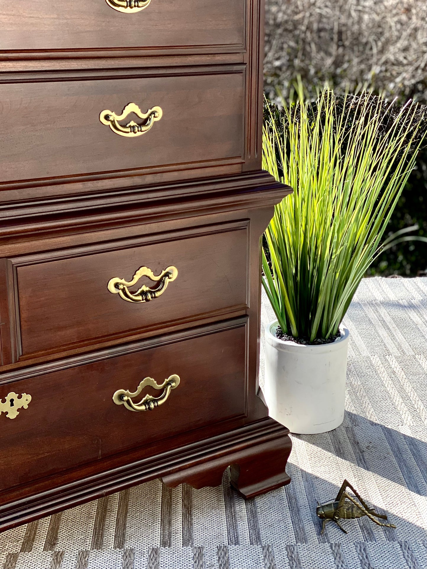 Vintage Thomasville Wooden 7 Drawer Dresser