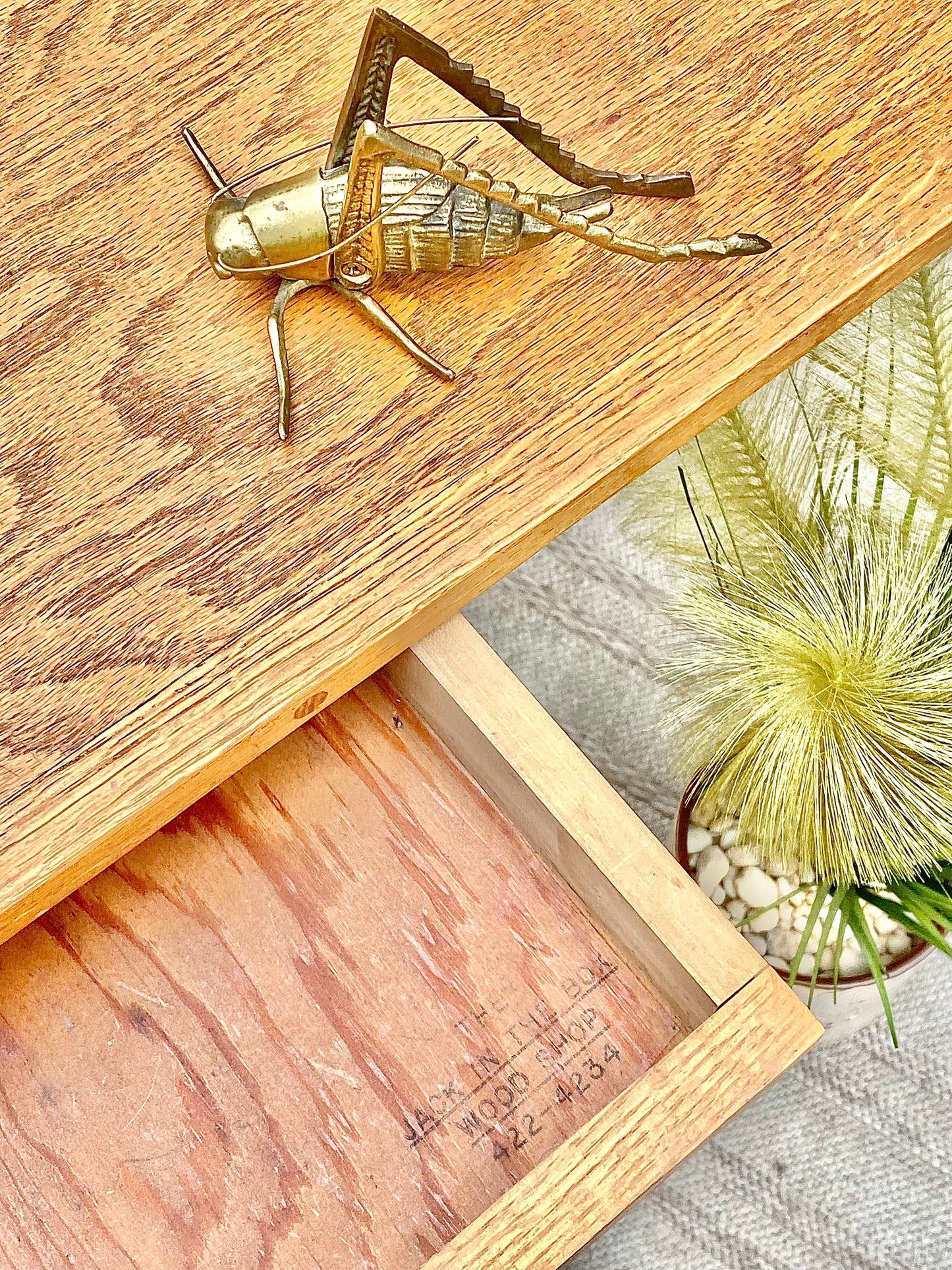 Vintage Sewing Machine Base Desk