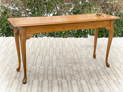 Nice Wooden Oak Hallway Sofa Table