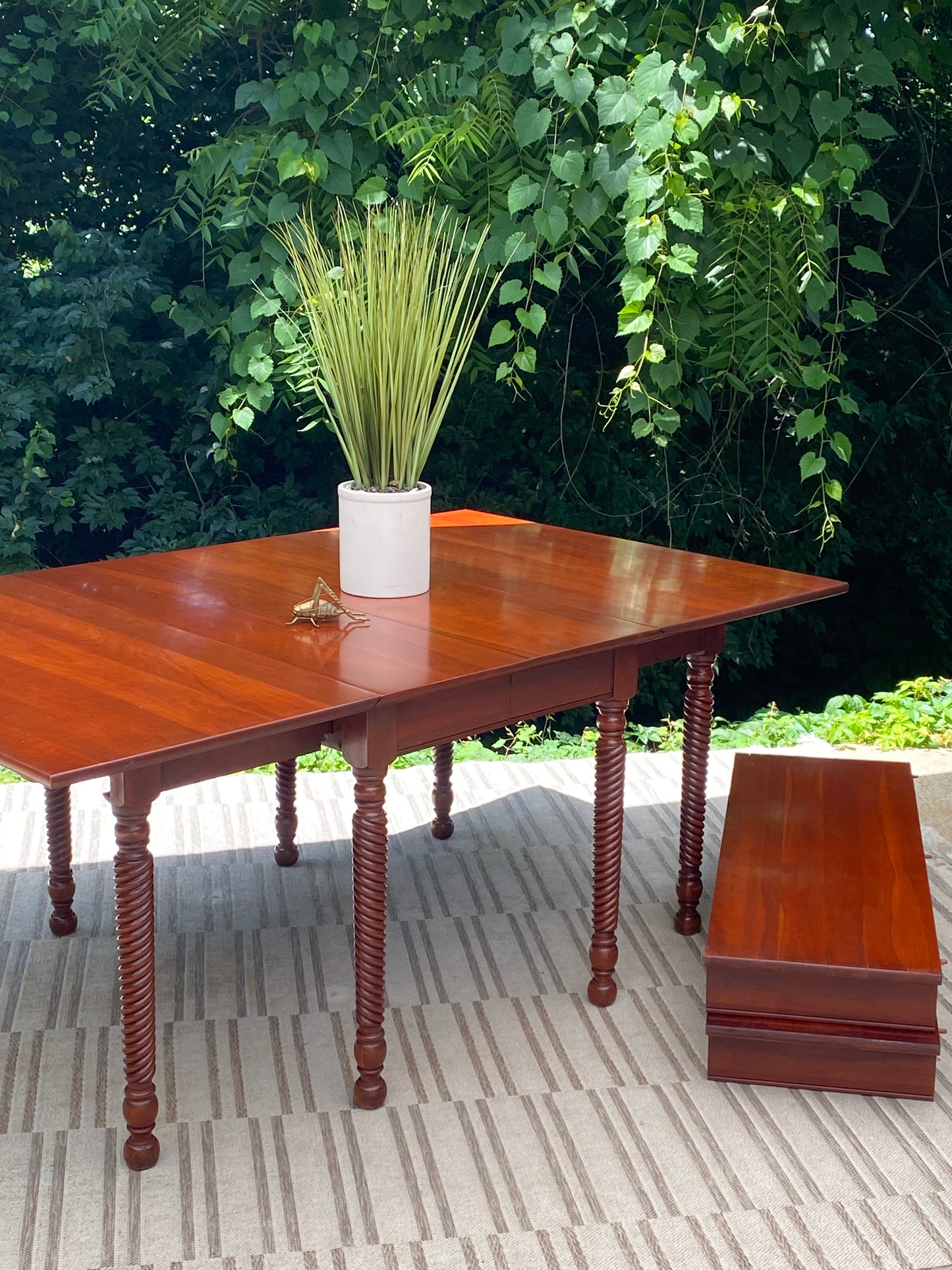 Vintage Willett Solid Cherry Table