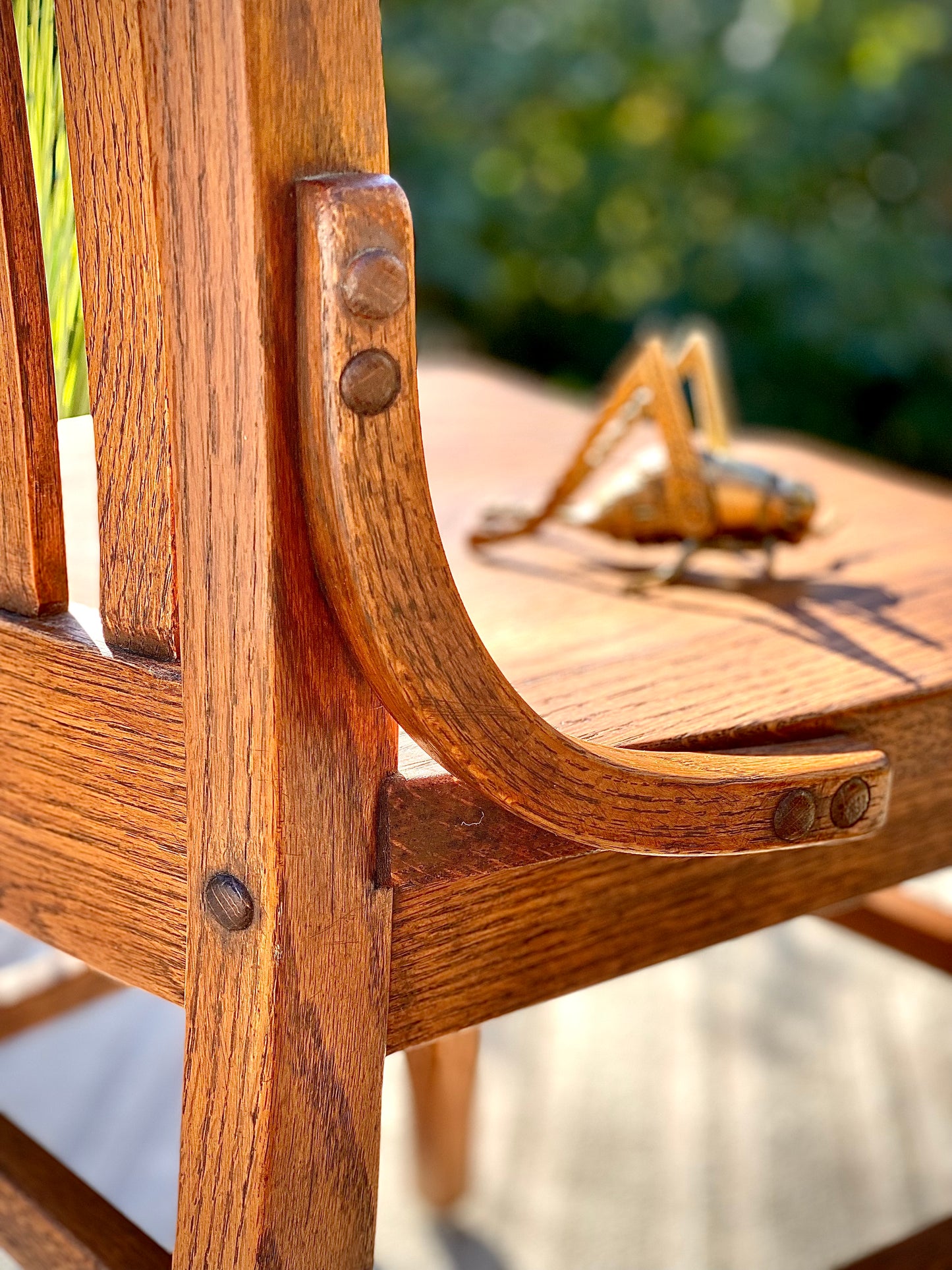 Vintage Oak Desk Chair