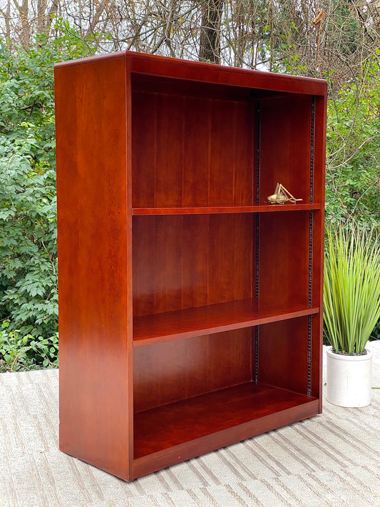 Wooden Adjustable 3 Shelf Bookcase
