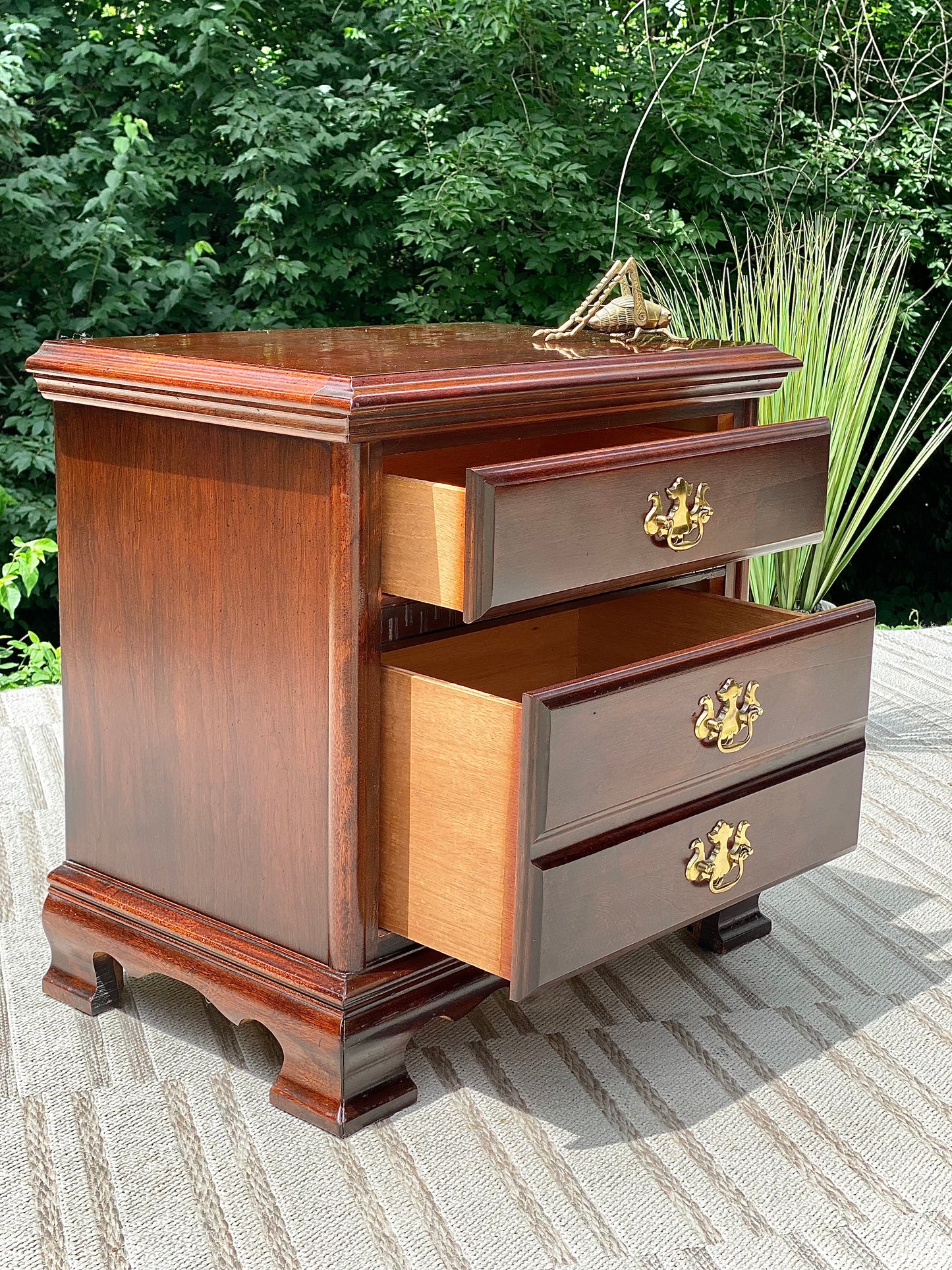 Nice 2 Drawer Night Stand