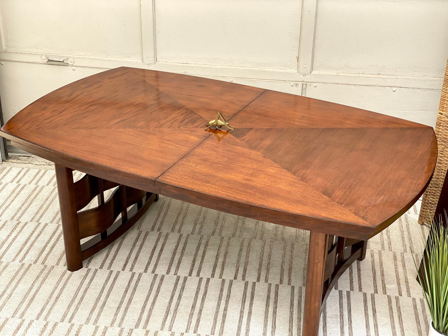 Nice Modern Wooden Table with Leaf